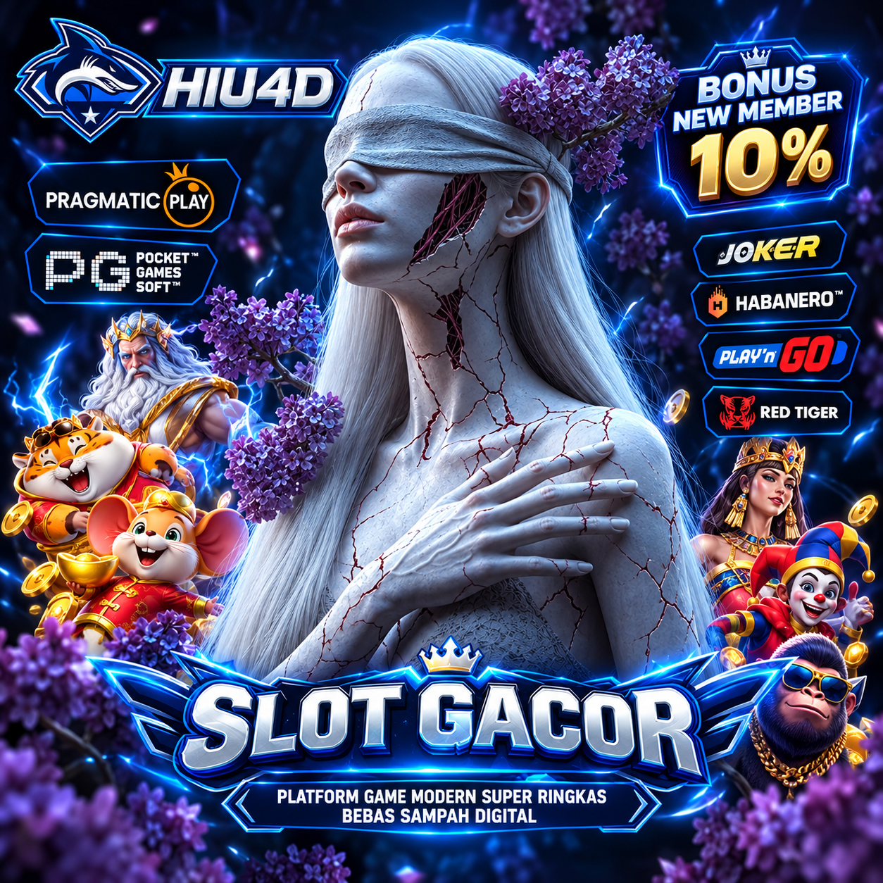 HIU4D: Platform Game Modern Super Ringkas Bebas Sampah Digital
